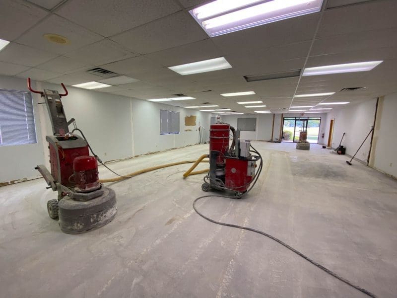 Polished Concrete Showroom Diamond Design Polished Concrete Floors